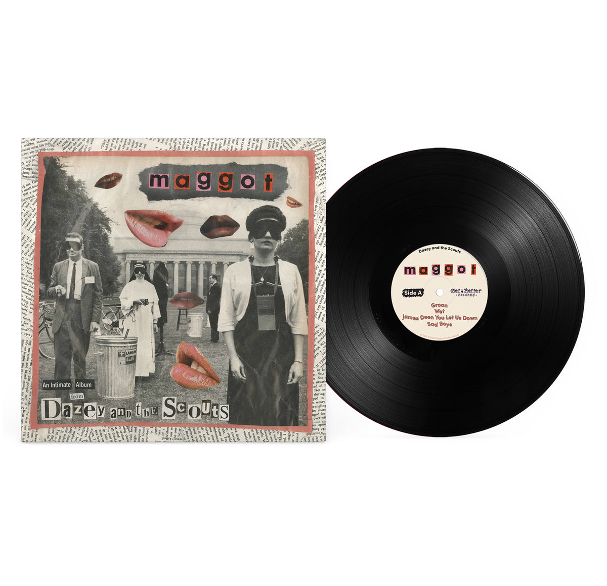 Dazey and the Scouts - 'Maggot' (Black Vinyl)