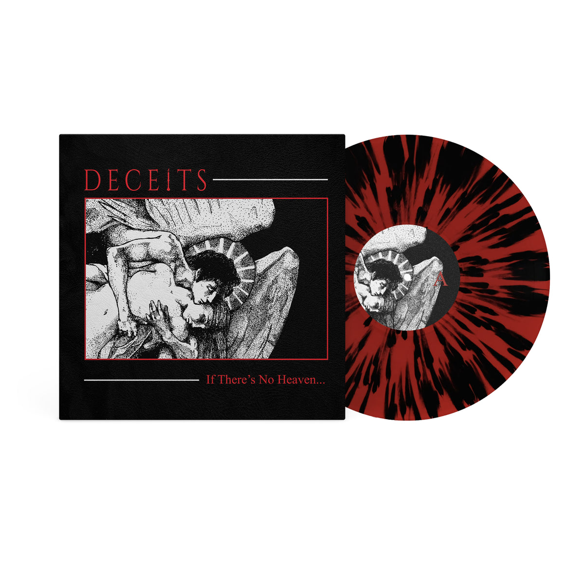 DECEITS - 'If There's No Heaven..." (RED / BLACK SPLATTER VINYL)