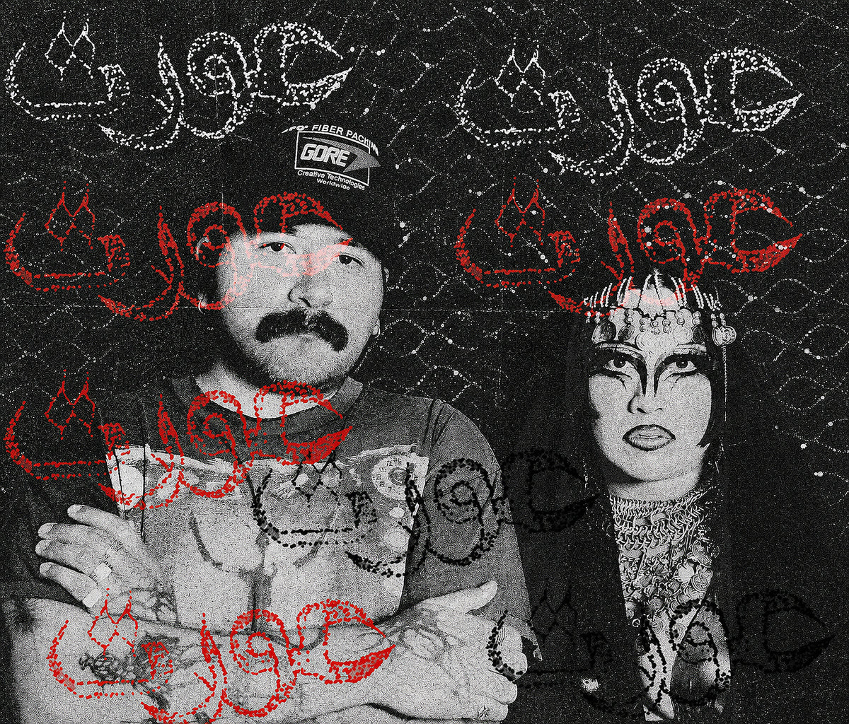 AURAT - 'Greatest Hits Vol. 1' (BLACK/RED SWIRL)