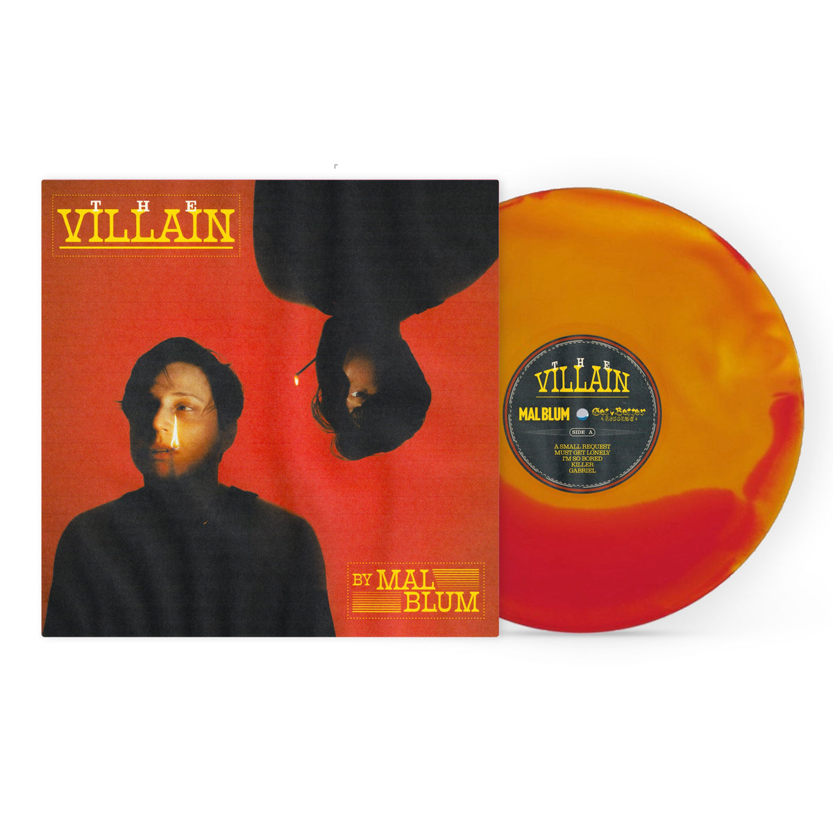 Mal Blum - 'The Villain' (Flame Vinyl) *LIMITED EDITION*