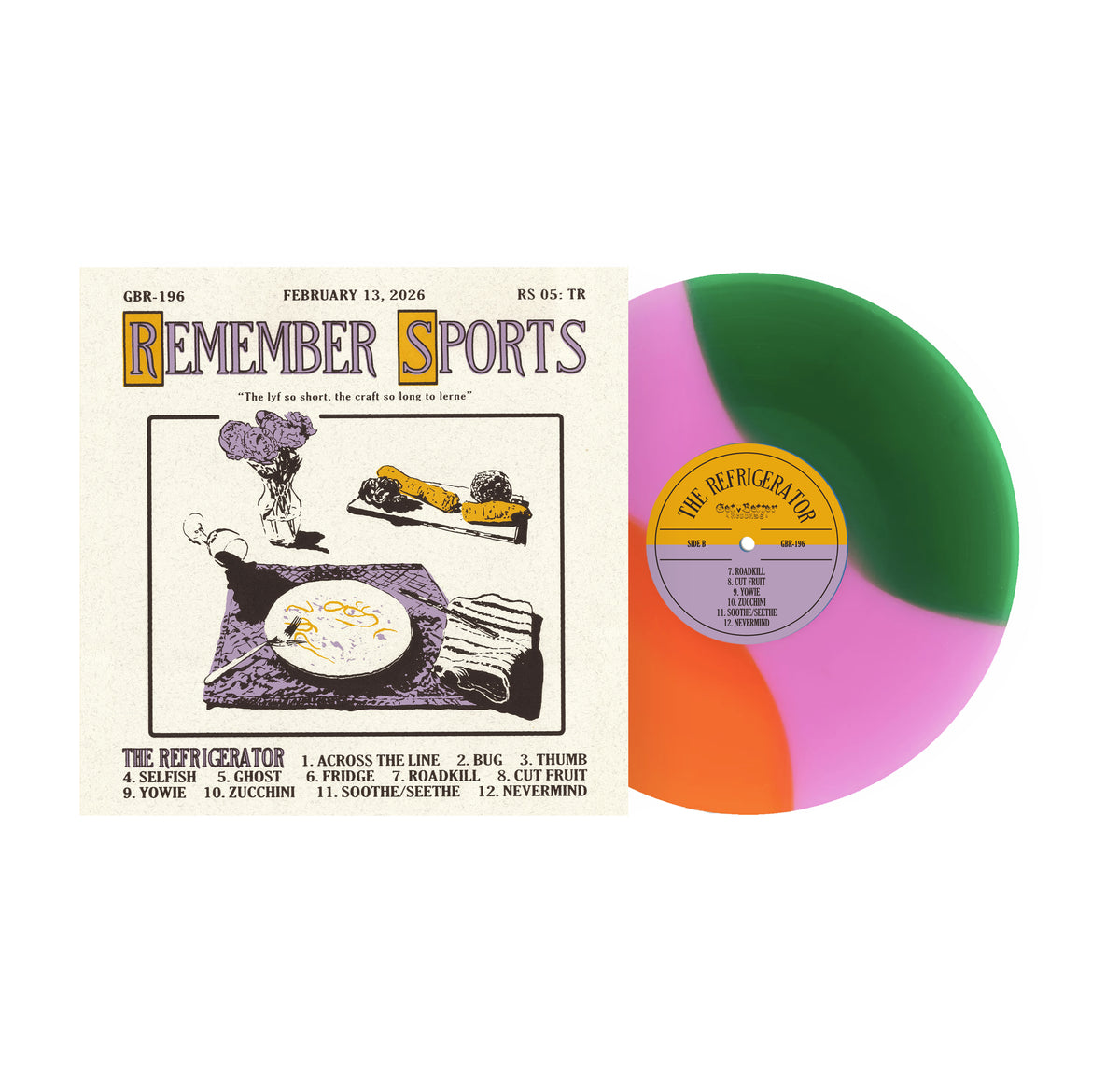 Remember Sports - 'The Refrigerator' (LTD EDITION)