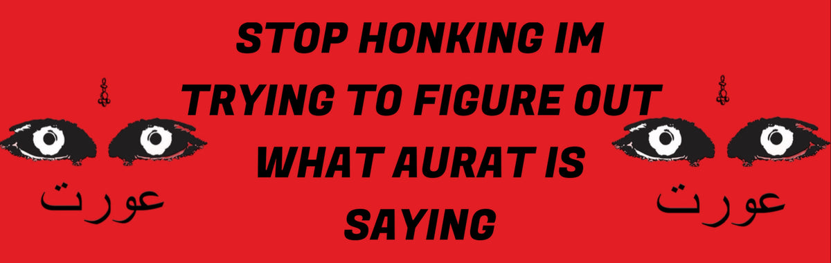 AURAT - 'HONK' (Sticker)