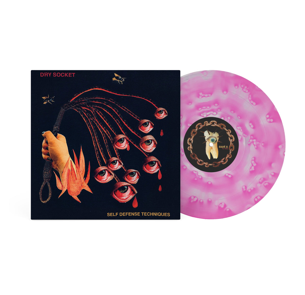 Dry Socket 'Self Defense Techniques' (PINK GHOST VINYL)