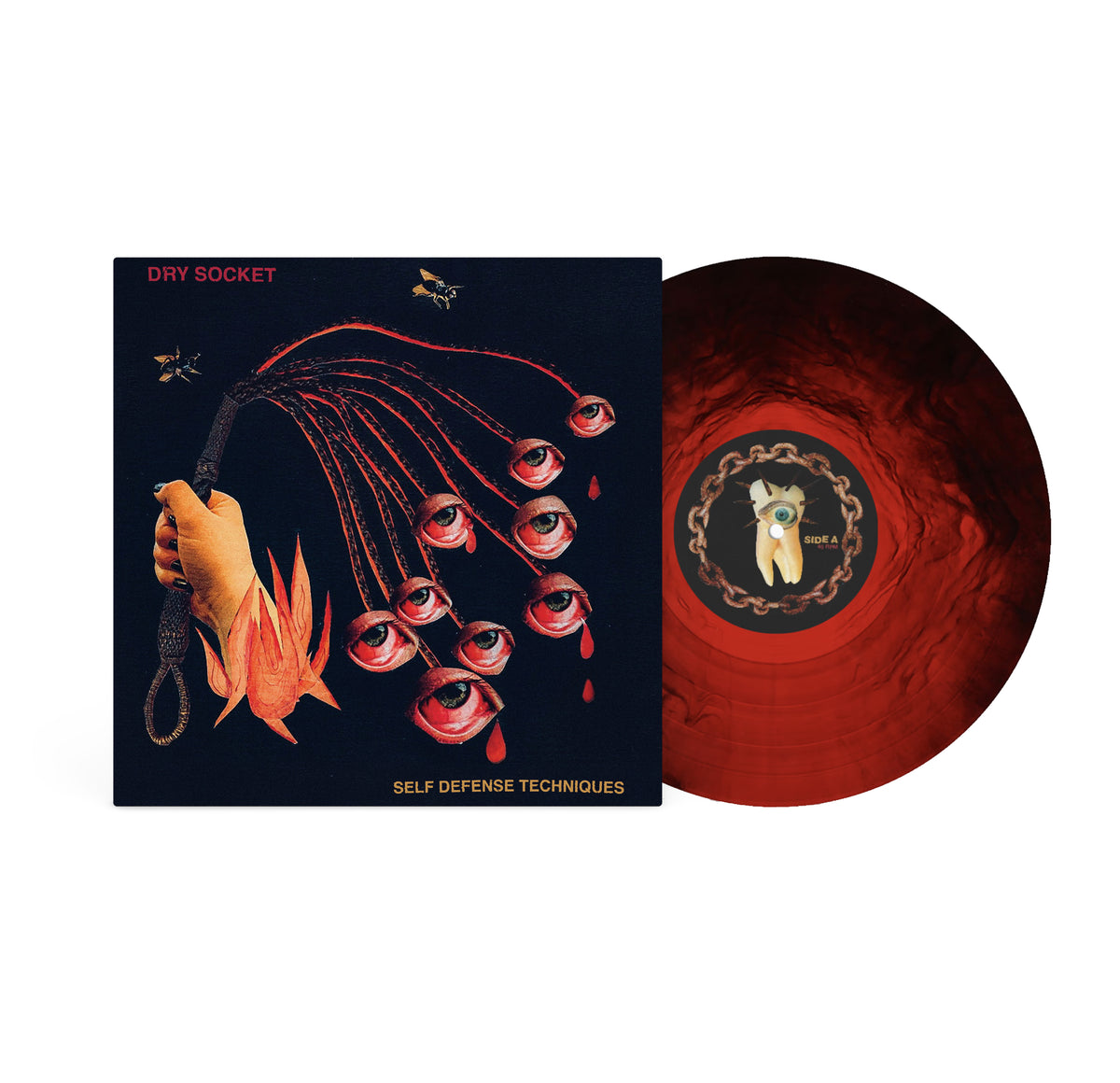 Dry Socket 'Self Defense Techniques' (RED/BLACK GALAXY VINYL)