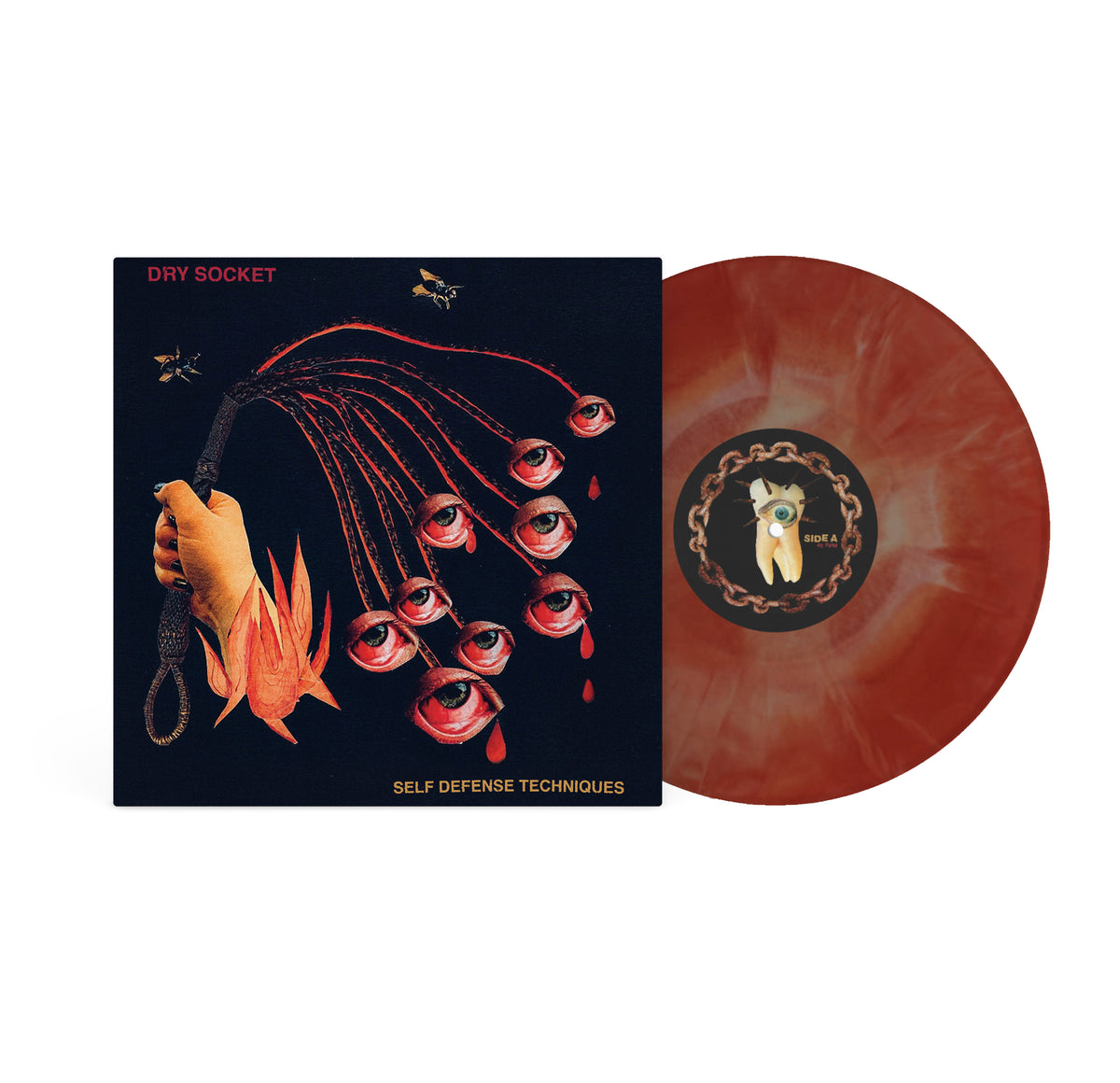 Dry Socket 'Self Defense Techniques' (RED/GRAY GALAXY VINYL)