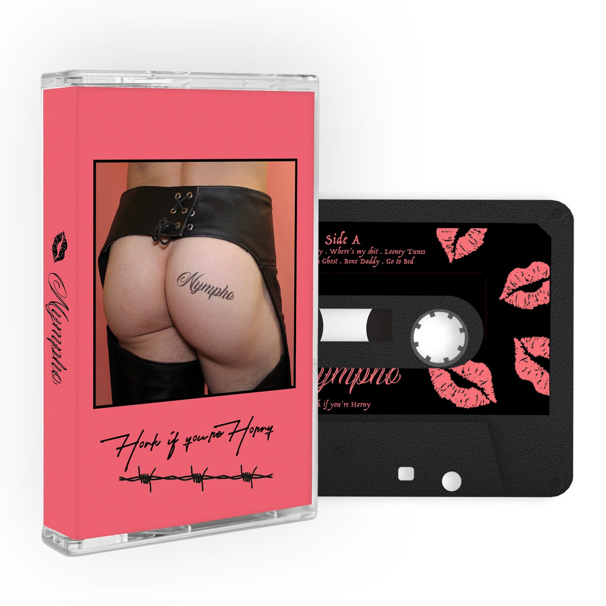 Nympho - 'Honk If You're Horny' (Cassette)