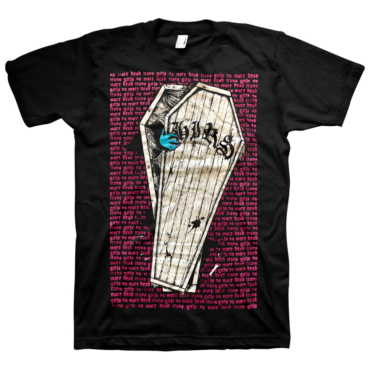 The HIRS Collective “Coffin" Black T-Shirt