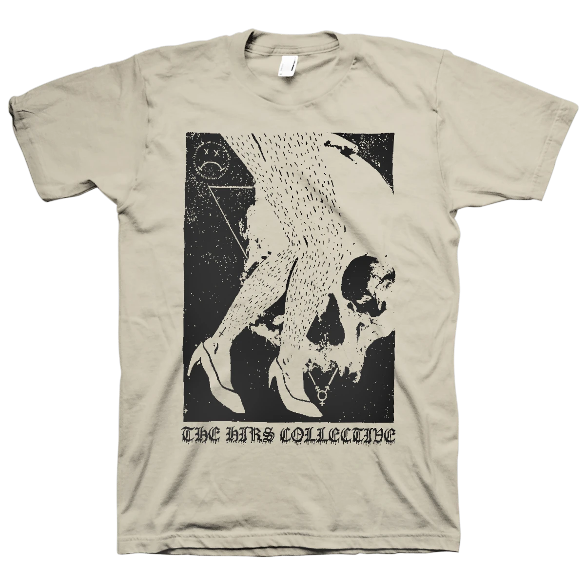The HIRS Collective "Hair Legs" Cream T-Shirt
