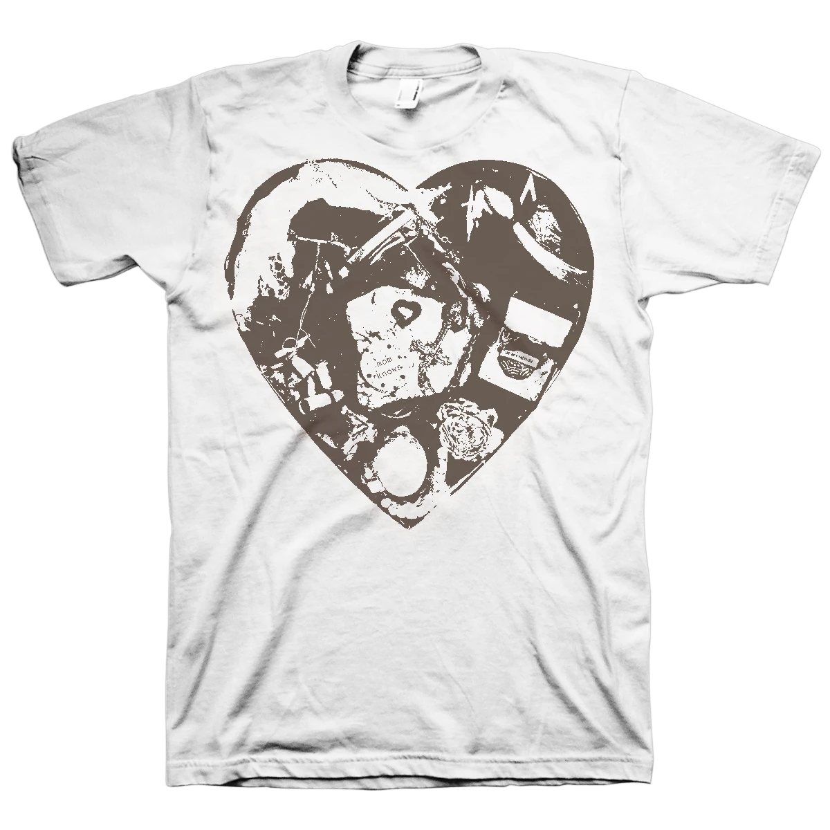 The HIRS Collective "Heart Shaped Box" White T-Shirt