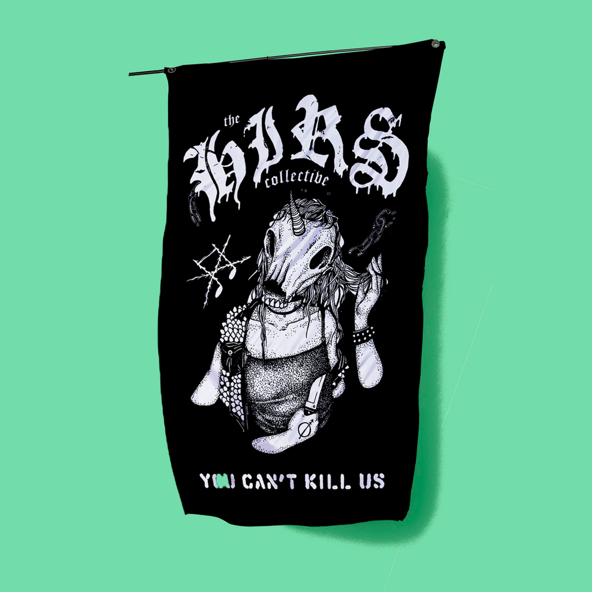 The HIRS Collective - You Can't Kill Us 3 x 5' Flag