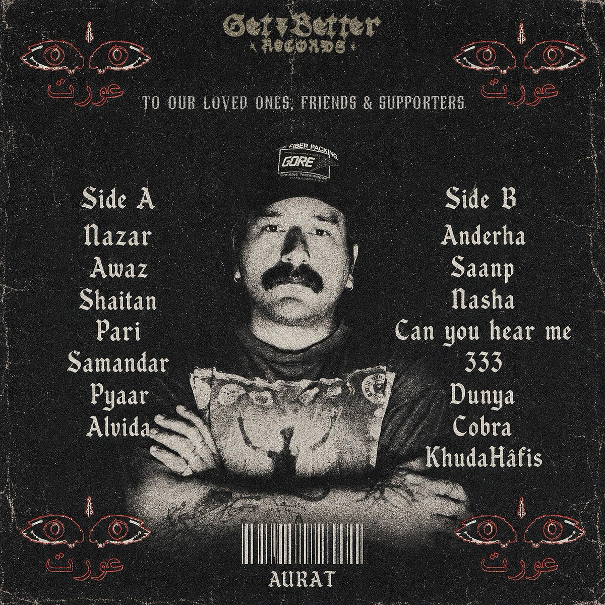 AURAT - 'Greatest Hits Vol. 1' (BLACK/RED SWIRL)