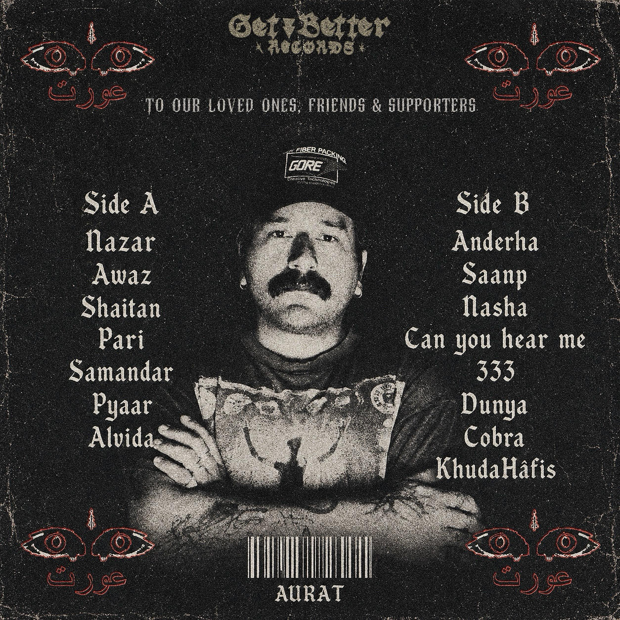 AURAT - 'Greatest Hits Vol. 1' (BLACK/RED SWIRL)