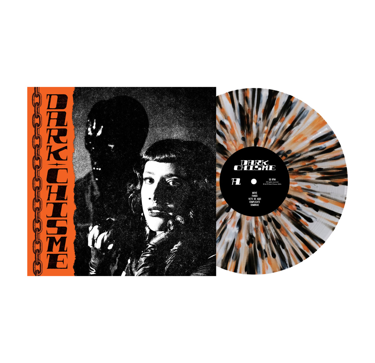 Dark Chisme - Dark Chisme (ORANGE/BLACK SPLATTER)