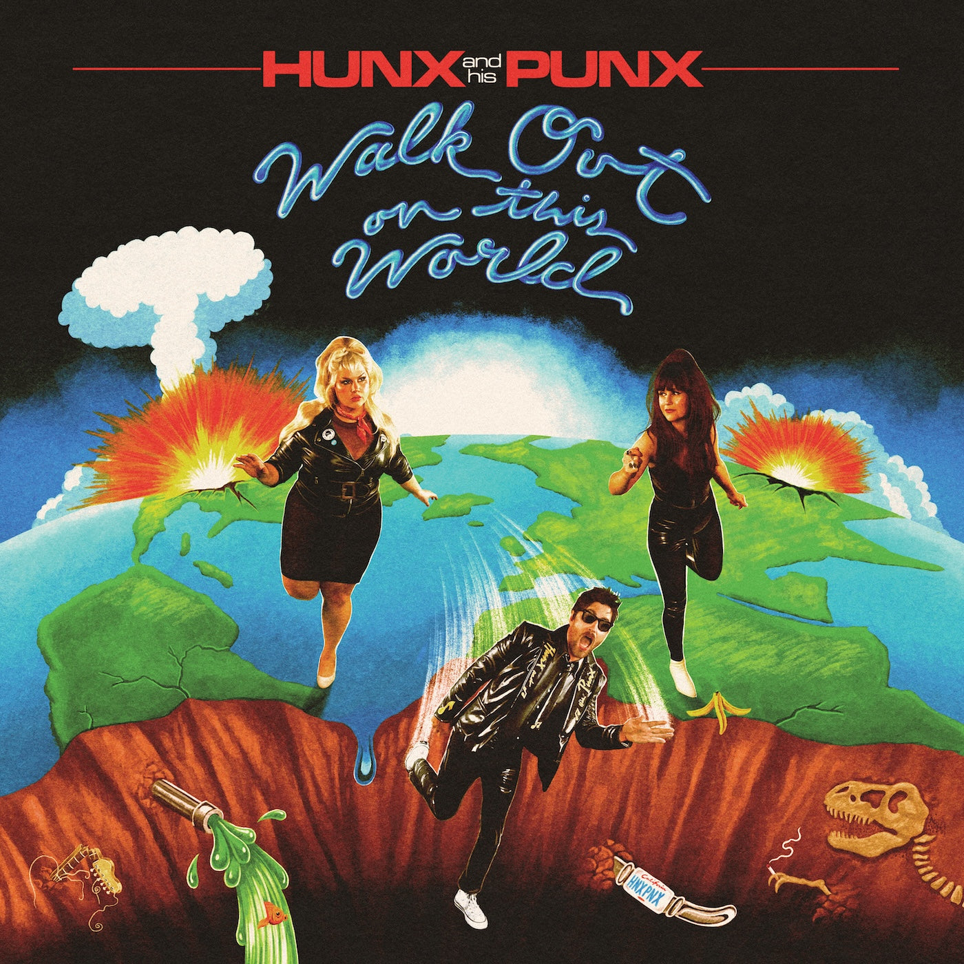 *LTD EDITION* Hunx and His Punx 'Walk Out On This World' (GOLD VINYL)