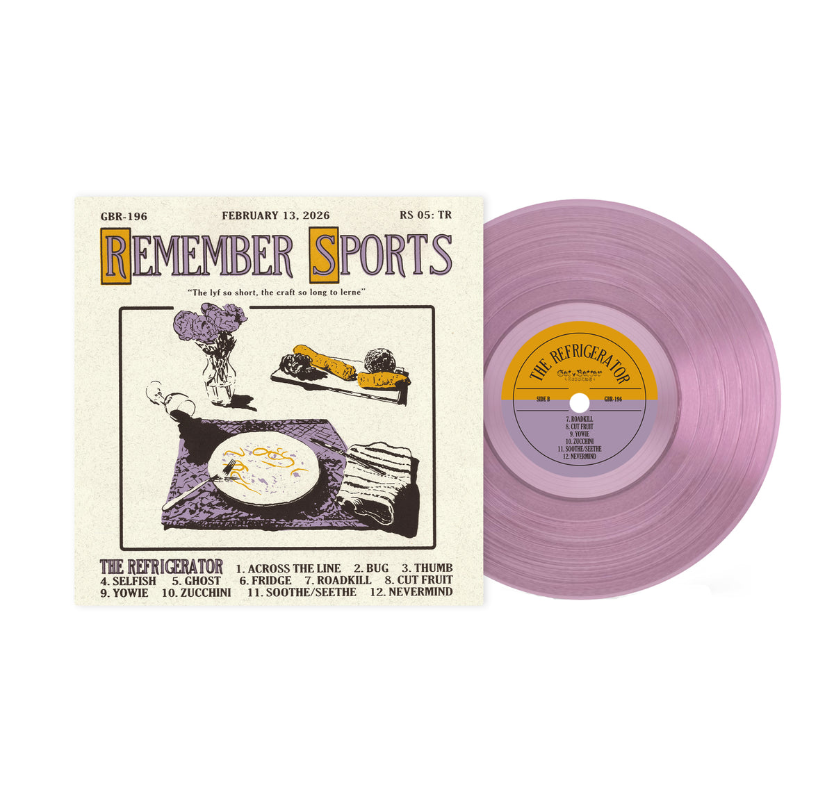 'The Refrigerator' (Crystal Pink Vinyl)