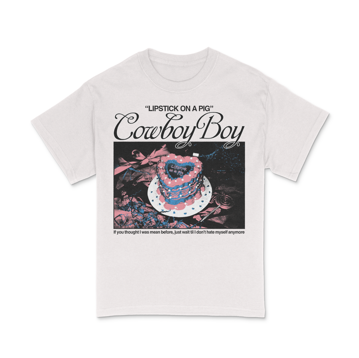COWBOY BOY - &#39;Lipstick On A Pig&#39; T-Shirt