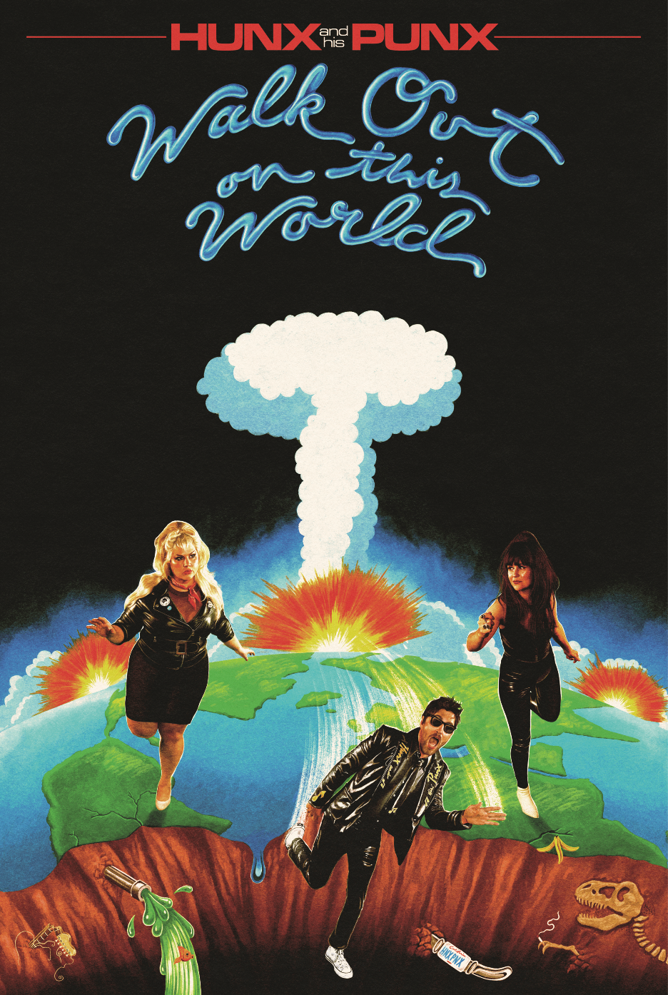 Hunx and His Punx &#39;Walk Out On This World&#39; (RED VINYL)