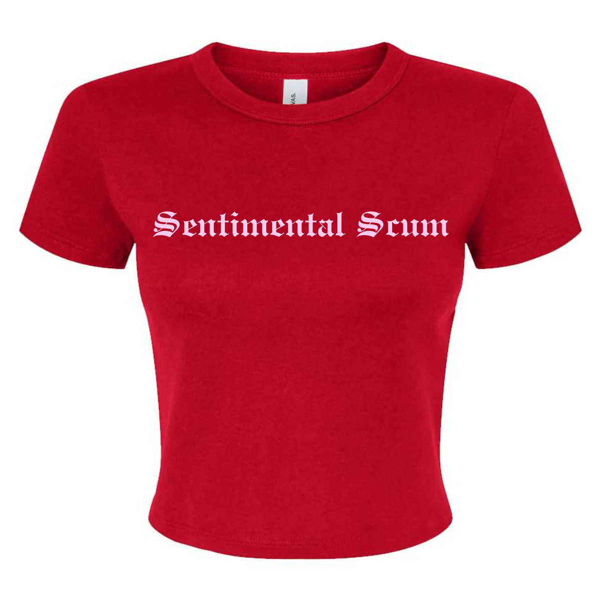 Suzie True - 'Sentimental Scum' (Crop Top)