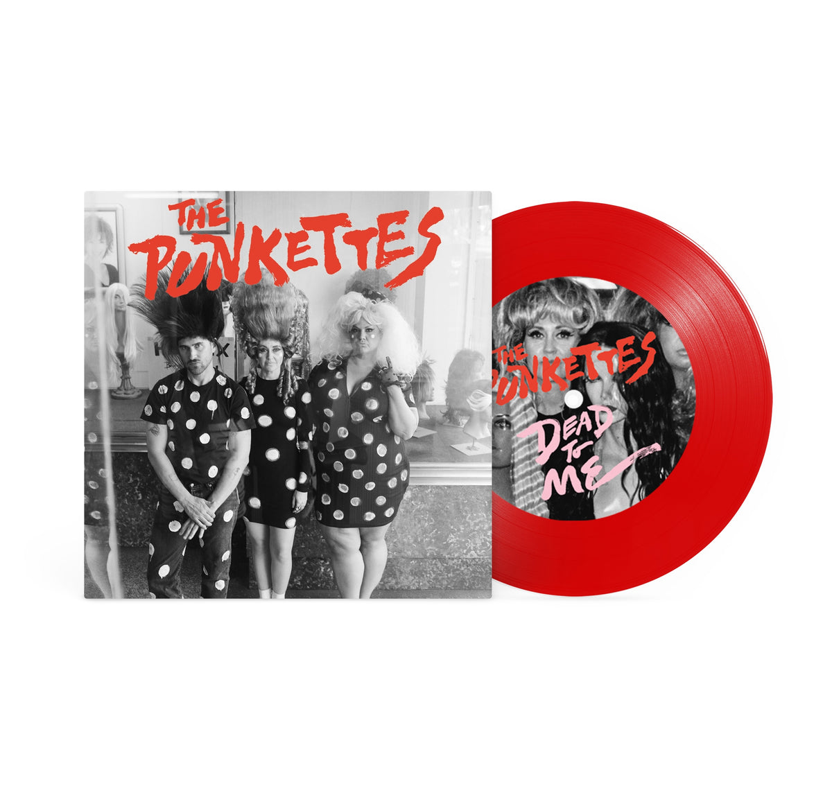 'THE PUNKETTES' (CHERRY RED VINYL)