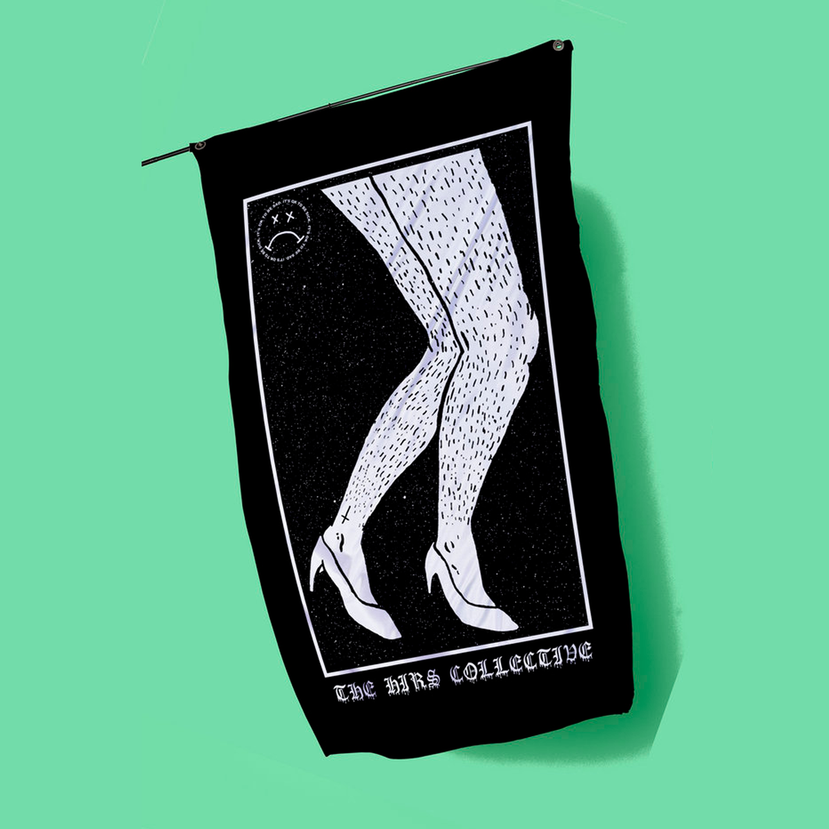 The HIRS Collective - Legs 3 x 5&#39; Flag